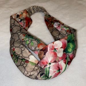 Gucci Silk Floral Twist Headband
